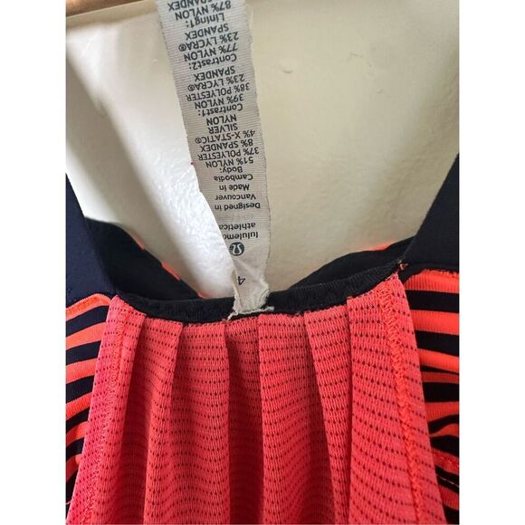 Lululemon Pink and Blue Sports Bra Top Size 4 - Picture 3 of 5
